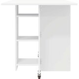  Blagovaonski stol 115 x 70 x 75 cm Konstruirano drvo Bijela - Bijela | shoptok.hr