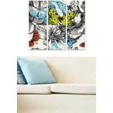Wallity MDF13974713 multicolor decorative mdf painting (3 pieces) | ePonuda.com