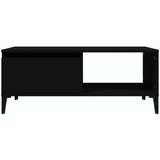  Stolić za kavu crni 90 x 50 x 36 5 cm od konstruiranog drva | shoptok.hr