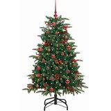 vidaXL Umestno božično drevo Zelena 150 cm PVC, kovina in plastika | Shoptok.si