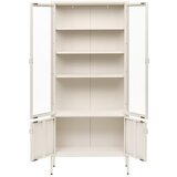 House Nordic Krem željezna vitrina 80x180x35 cm Brisbane – | shoptok.hr