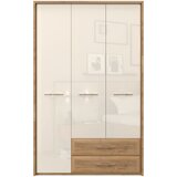 Jela Jagodina plakar P32A-2/GL - kolekcija Gala - Pacifik orah/Bež Lak - 142x227x60 cm | Eponuda.com