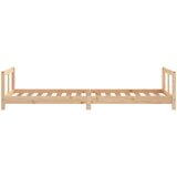  Otroški posteljni okvir 80x200 cm trdna borovina, (20916886) | Shoptok.si