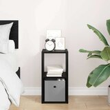 Nočna omarica s predalom Črna Orehovina 25,5 x 22 x 49,5 cm, (5000233553) | Shoptok.si