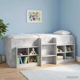  Kreveta za visoko spavanje djece 2 pcs Betonska siva | Eponuda.ba