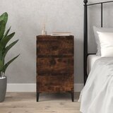  Noćni ormarić boja hrasta 40 x 35 x 70 cm od konstruiranog drva | shoptok.hr