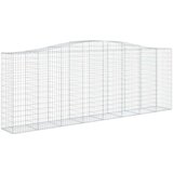  Lučne gabionske košare 7 kom 400x50x140/160cm pocinčano željezo | shoptok.hr