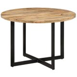  Jedilna miza 110x75 cm trden mangov les, (20711199) | Shoptok.si