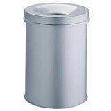 Durable Koš za smeti kovinski (3305), srebrn, (20377364) | Shoptok.si