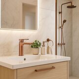 Rea argus mešalnik za umivalnik argus copper brush low | Shoptok.si