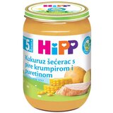 Hipp kašica puretina sa pire kro. i kukur. 190g u