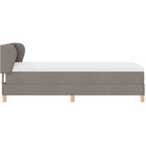  s opruga kutije Sivo-smeđa 90 x 190 cm tkanina | shoptok.hr