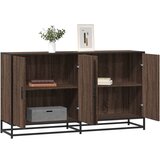 vidaXL Komoda smeđi hrast 134x35x76 cm konstruirano drvo Cijene