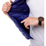 Glano Men's quilted vest - dark blue | shoptok.hr
