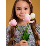 Sinsay Haljina s malim cvjetnim uzorkom, naborenim gornjim dijelom i puff rukavima | shoptok.hr