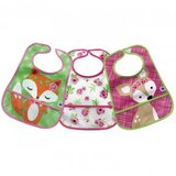 Kikka Boo set portikli sa odeljkom za mrvice 3/1 fox flowers deer