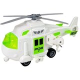  Automobil na baterije s helikopterom u mjerilu 1:16 - zeleno/bijeli | Shoptok.si