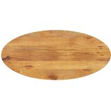 Stolna ploča 140 x 50 x 3,8 cm ovalna od masivnog drva manga | shoptok.hr