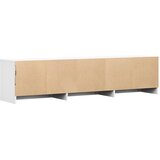 TV ormarić s LED rasvjetom s ladicama Bijeli 165 x 34 x 40 cm | Eponuda.com