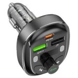 FM transmiter Bluetooth sa USB+Type-C punjaćem BOROFONE BC47 Might PD30W+QC3.0 car jazz metal gray | Eponuda.ba