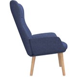  Stol za sproščanje modro blago, (20698975) | Shoptok.si