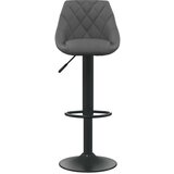  Barski stolčki 2 kosa temno siv žamet, (20700502) | Shoptok.si