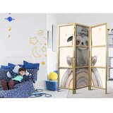  Japanski paravan - Happy Sloth - Sloth in muted colors - wearing a cap - sitting on a rainbow among the stars. 135x172 | shoptok.hr