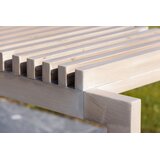 Venture Home vrtna klupa Athena 38 × 45 × 140 cm, izbijeljena (whitewash) | shoptok.hr