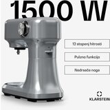 Klarstein Bella Evo kuhinjski robot | planetarni mešalni sistem | 3 mešalni nastavki | 1500 W | 5 l | Shoptok.si