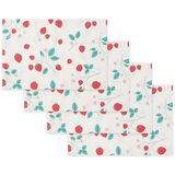 Catherine Lansfield Pogrinjki v kompletu 4 ks 30x46 cm Strawberry Garden – | Shoptok.si
