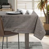 AmeliaHome Stolnjak Vesta s manšetom i obrubom 140x220 cm, smeđa | shoptok.hr