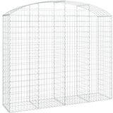  Gabionska košara s lukom 200x50x160/180 cm pocinčano željezo | shoptok.hr