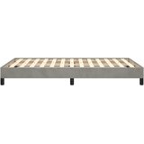  Okvir za krevet bez madraca svjetlosivi 120x190 cm baršunasti | Eponuda.com