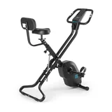 Capital Sports Azura X2 X-Bike, sobno kolo, do 120 kg, merilnik srčnega utripa, zložljivo, 4 kg, črna