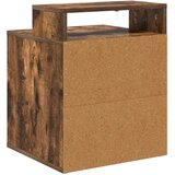 vidaXL Mačja hiša Dimljeni oreh 42.5 x 40 x 52.5 cm Konstruiran les, (5000111121) | Shoptok.si