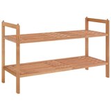  Stalak za cipele 69 x 27 x 41 cm od masivnog drva oraha | shoptok.hr