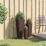 Vrtni set 3 pcs Metal - Smeđa | shoptok.hr