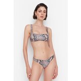 Trendyol Snake Patterned Bikini Top Cijene