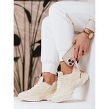 DStreet Sneakersy damskie CILLE beżowe | shoptok.hr