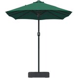  Vrtni suncobran Zelena 385 x 209 x 244 cm Poliester | shoptok.hr