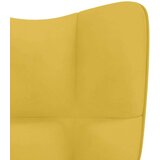  Stolica za opuštanje boja senfa baršunasta | shoptok.hr
