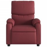  Naslonjač od umjetne kože crvena boja vina | shoptok.hr