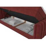 Premium Living Postelja Boxspring Lina, Rdeča, 200x200 | Shoptok.si