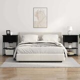  Noćni ormar Crni hrast 55 x 31 x 76 cm Konstruirano drvo | shoptok.hr