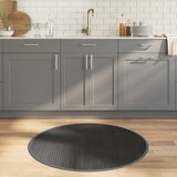 vidaXL Okrugli tepih sivi 100 cm od bambusa | shoptok.hr