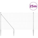 vidaXL varjena žična ograja s 13 bodičastimi sidri 1.4x25 m pocinkano jeklo | Shoptok.si
