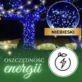  Božićne LED lampice 500 kom, plava | shoptok.hr