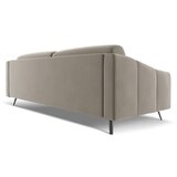 Makamii Bež baršunasti sofa 238 cm Nalu – | shoptok.hr