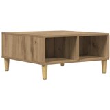  Stol za kavu Artisan hrast 60x60x30 cm izrađeno drvo | shoptok.hr