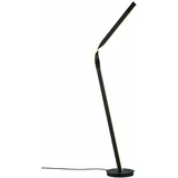 CINQUE Črna LED stoječa svetilka s kovinskim senčilom (višina 181 cm) Cicenza –